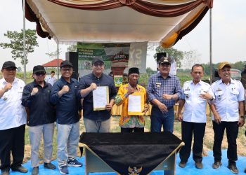PLTS Irigasi Bukit Asam (PTBA) Sejahterakan Petani di Lampung Tengah