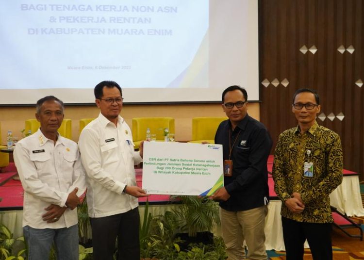 PT SBS Pioner Berikan CSR BPJS Ketenagakerjaan Non ASN