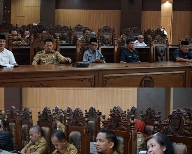 Pj Walkot Lubuk Linggau Hadiri Pemandangan Umum DPRD Terhadap LKPJ Tahun 2023