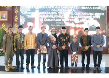 Asisten Pemerintahan dan Kesra Lepas Keberangkatan Kafilah Muara Enim Ikuti MTQ Provinsi Sumsel XXX