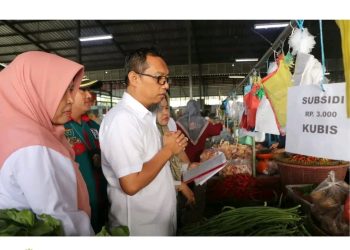 Pemkab Muara Enim Gelar Hari Operasi Pasar Murah di Pasar Inpres, Sayur dan Ikan Paling Diserbu 