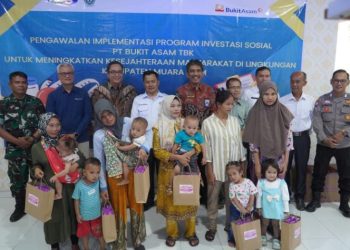 Sinergi Bukit Asam (PTBA) dan Pemkab Muara Enim Mencegah Stunting