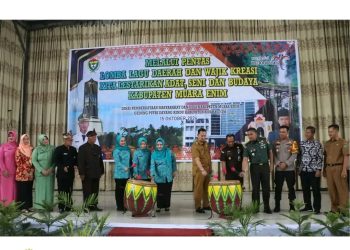 Pj. Bupati Muara Enim Buka Lomba Lagu Daerah dan Wajik Kreasi