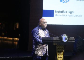 Menteri HAM RI Beri Penghargaan Kepada Pemkab Muara Enim Sebagai Kabupaten Peduli HAM