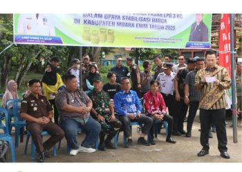 Pemkab Muara Enim Gelar Operasi Pasar Sediakan Ribuan Gas LPG 3 Kg Untuk Warga