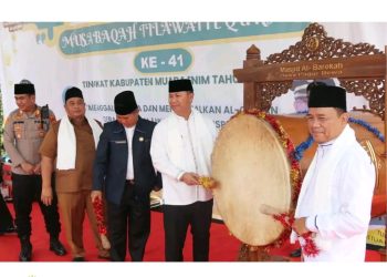 Pj. Bupati Muara Enim Buka MTQ Ke-41 di Lubai Ulu