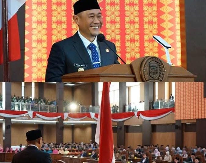 Walikota Lubuk Linggau Sampaikan Visi Misi  Pemerintahannya Lima Tahun Kedepan