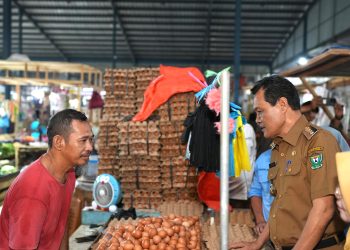 Jelang Hari Raya Idul Fitri, Bupati Muara Enim Monitoring Ketersediaan dan Harga Pangan