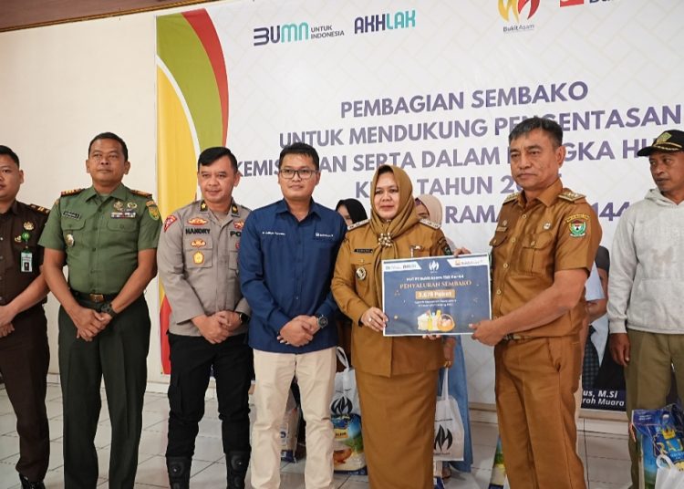 Sambut Ramadan dan HUT ke-44, Bukit Asam (PTBA) Gelar Berbagai Kegiatan Sosial