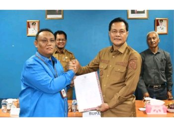 Tunjuk Subroto Jadi Plt Dirut PDAM Lematang Enim, Bupati Minta Kejar Target 5 Ribu Pelanggan