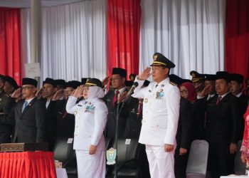 Peringati HUT RI Ke-80, Bupati Ajak Tingkatkan Semangat Gotong Royong dan Wujudkan Muara Enim Membara