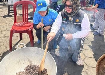 Wabup Muara Enim Hadiri Festival Kopi dan Sriwijaya Dempo Run 2025