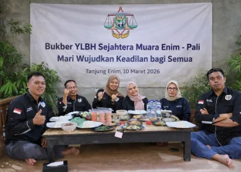 Gelar Bukber , YLBH Sejahtera Muara Enim – Pali Perkuat Komitmen Perjuangkan Keadilan