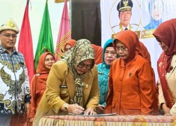 Perwanas Sumsel Resmi Dilantik, Wabup Muara Enim Dorong Sinergi Perempuan